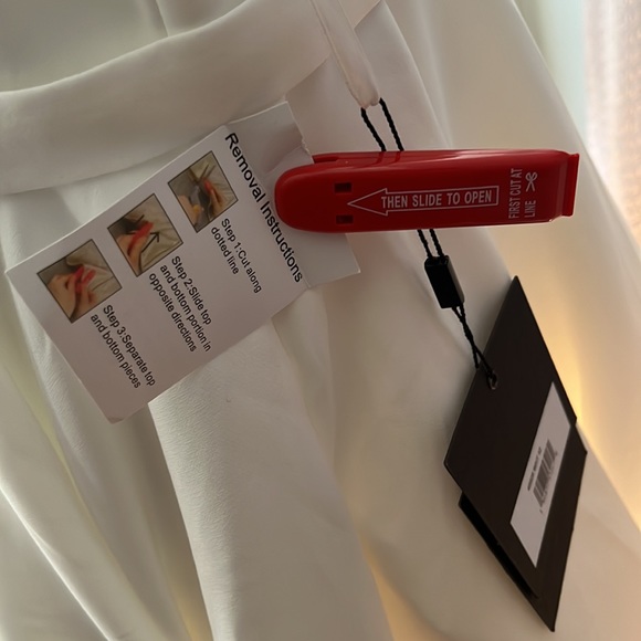 New Ieena for Mac Duggar HIGH NECK SLEEVELESS SKATER DRESS size 12 - Picture 5 of 12